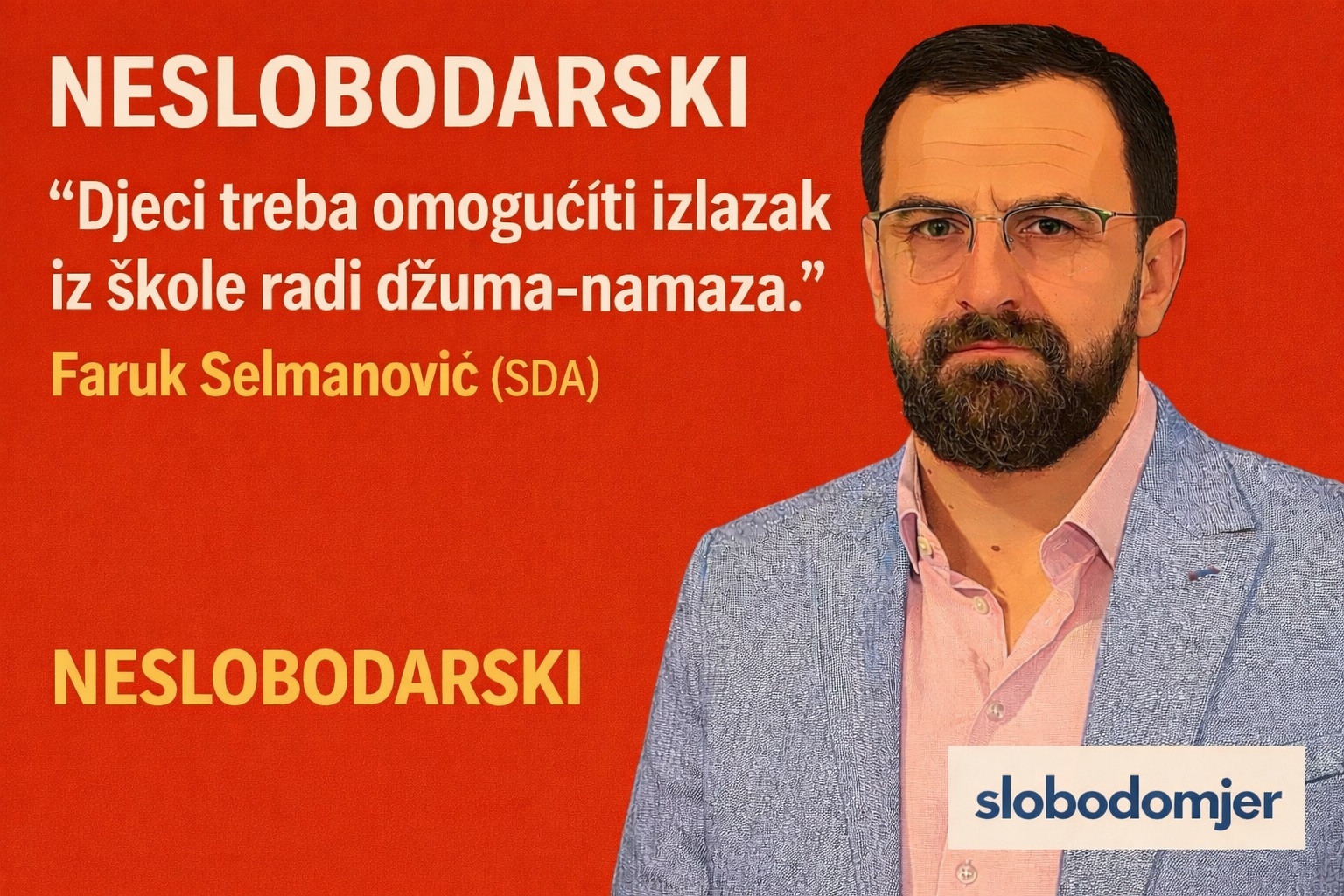 Džuma u školama: Nova linija desekularizacije obrazovanja u Kantonu Sarajevo